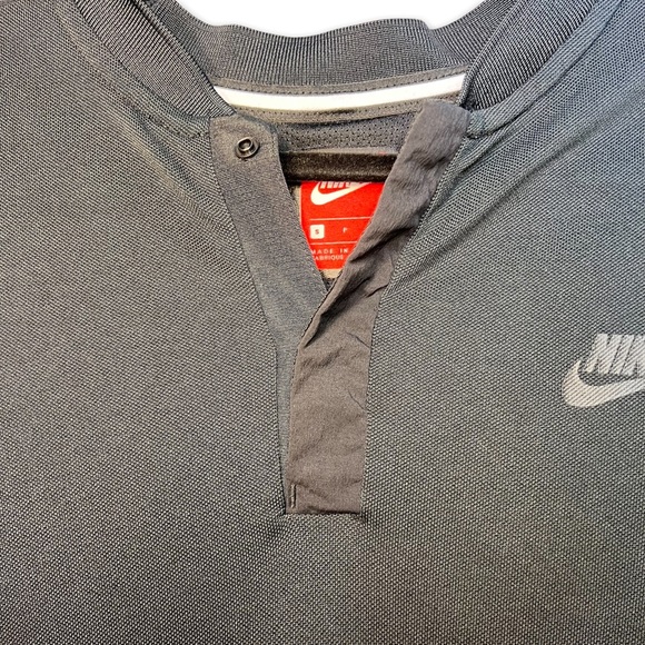 Nike Sportswear Bonded Men’s Polo T-Shirt - Small - Black - Picture 2 of 9